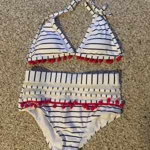 Amazon high waisted bikini size small
